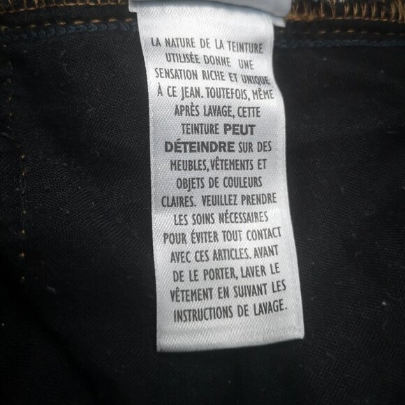 DC Jeans Ladies Size 22 Petite Dark Wash Straight Leg Jeans - Picture 6 of 14